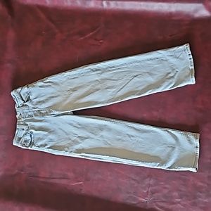 Levi's Ribcage straight ankle jeans